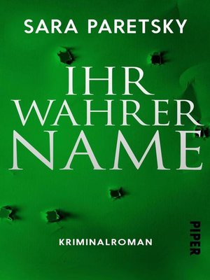 cover image of Ihr wahrer Name